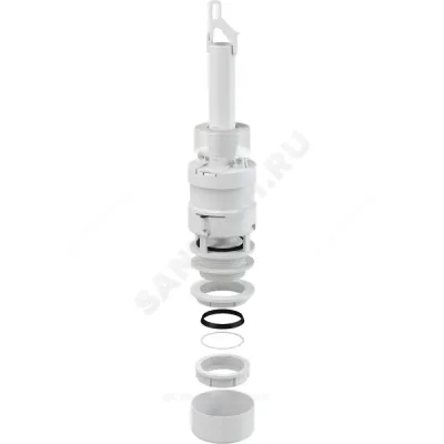 Арматура для низкорасположенного бачка A93 сливная шток 2/реж Alca Plast A07