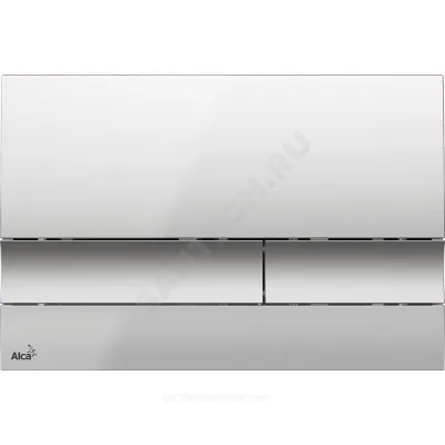 Кнопка для инсталляции хром матовый Alca Plast M1722