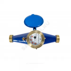 Счётчик х/в крыльчатый многоструйный Ду 25 Ру16 50С L=260мм резьба В/К IP67 ВСКМ 90 исполнение "Атлант" Декаст 72-25-67