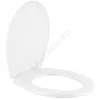 Сиденье для унитаза Серия К белый перламутр полипропилен универсальное Орио К-06