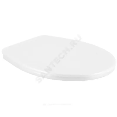 Сиденье для унитаза Серия К белый перламутр полипропилен универсальное Орио К-06