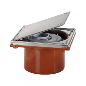 Ревизия-прочистка PP/нерж сталь Ду 100 б/нап HL HL98SML