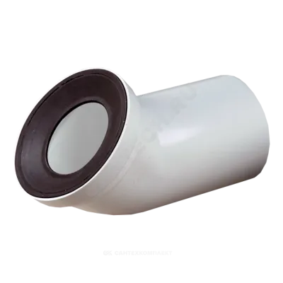 Труба фановая для унитаза 110мм 45гр. для пластиковых труб Орио С-492