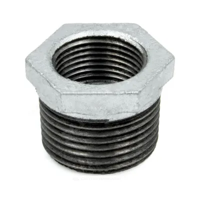 Футорка чугун оц Ду 50х15 (2"х1/2") НР/ВР Fittex PLUS