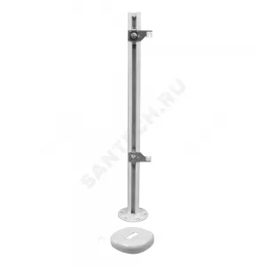 Кронштейн напольный стальной для панельных радиаторов H=300-600мм тип 10/11/20/21/22 крепление за монтажную скобу Heaton КНZ4.70