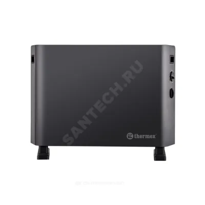 Конвектор электрический PRONTO Black 2000M в/к ножки 2кВт с механическим термостатом THERMEX ЭдЭБ01362