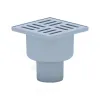 Трап нерегулируемый с гидрозатвором Дн 50 с пластиковой решёткой 100х100мм вертикальный выпуск АНИ Пласт TA5204