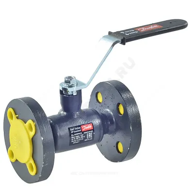 Кран шаровой сталь JIP Standard FF Ду 40 Ру16 фл Danfoss 065N9624