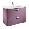 Тумба под умывальник 60 The Gap фиолетовая Roca ZRU9302742