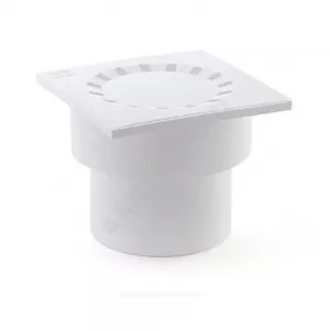 Трап нерегулируемый с гидрозатвором Дн 110 с нержавеющей решёткой 150х150мм вертикальный выпуск RTP (РосТурПласт) 11390