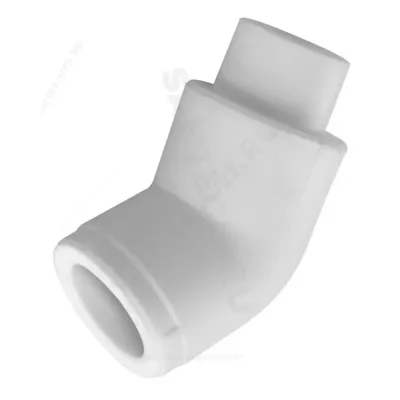 Угольник PP-R переходной белый внутр/наруж пайка Дн 32х20х90гр RTP (РосТурПласт) 28075