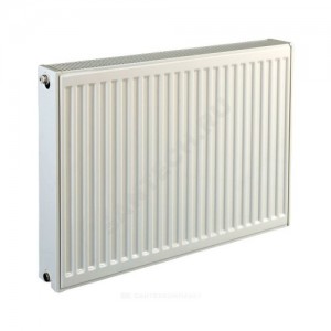 Радиатор стальной панельный Ventil Compact VC тип 22 500х1100 Qну=2436 Вт ниж/п в комплекте кронштейн. встроенный вентиль RAL 9016 (белый) Heaton Plus