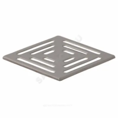 Решетка для трапов нержавеющая сталь 138х138мм HL HL0317.1E