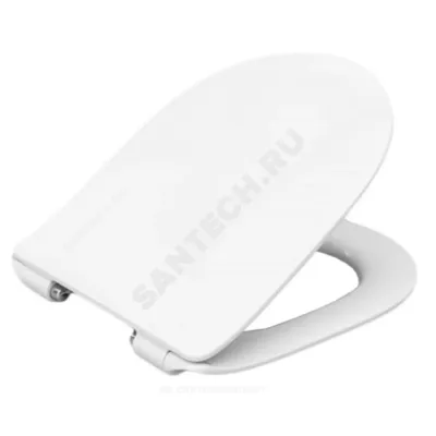 Сиденье для унитаза Leon дюропласт Soft close тонкое Roca ZRU9302943