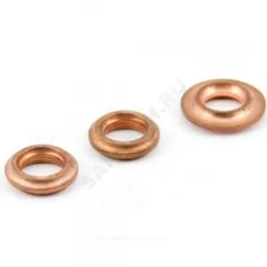 Кольцо уплотнительное медь плоское для манометров G1/2", M20x1.5 Росма 00000025189
