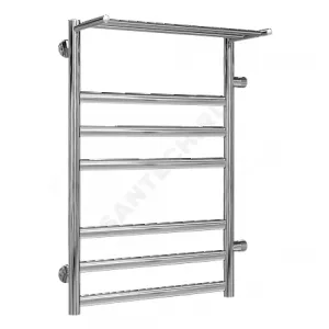 Полотенцесушитель водяной нерж сталь Лесенка Ду 25 (1") НР 298 Вт 500х796мм 7П боковое подключение б/к Хендрикс Терминус 4620768888823