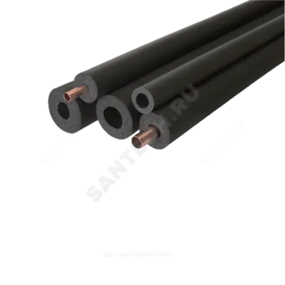 Трубка вспененный полиэтилен BLACK STAR 8/6 L=2м Тмакс=95°C чёрный Energoflex EFXT008062BS