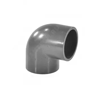 Отвод НПВХ под клеевое соед Дн 160х90гр Ру10 Агригазполимер 206-027