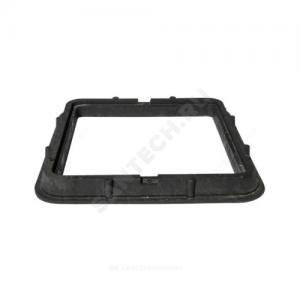 Люк полимер (легкий) 685х685мм черный квадратный h=60мм 30кН Ростполимерпром Люк полимер (легкий) 685х685мм черный квадратный h=60мм 30кН Ростполимерпром