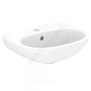 Умывальник подвесной TESI 50 1 отверстие под смеситель по центру Ideal Standard T009401 Умывальник подвесной TESI 50 1 отверстие под смеситель по центру Ideal Standard T009401