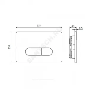 Кнопка смыва Кнопка смыва