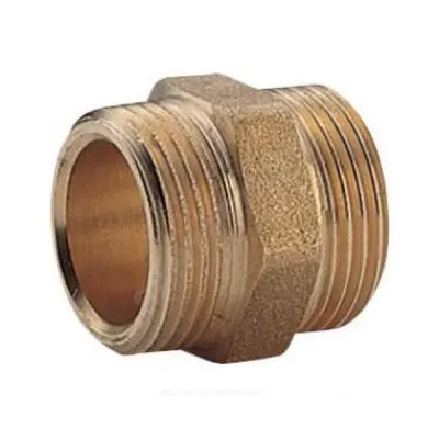 Ниппель латунь Ду 25 (1") НР R189 Giacomini R189Y005