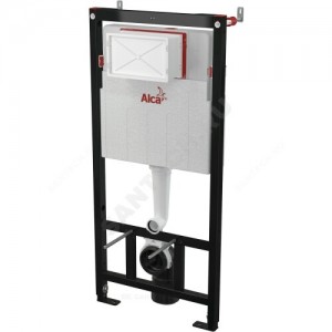 Инсталляция для подвесного унитаза с кнопкой смыва белый/хром глянец Alca Plast AM101/1120-M1720-001 Инсталляция для подвесного унитаза с кнопкой смыва белый/хром глянец Alca Plast AM101/1120-M1720-001