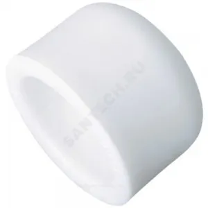 Заглушка (пробка) PP-R белая Дн 110 внутренняя пайка RTP (РосТурПласт) 21027