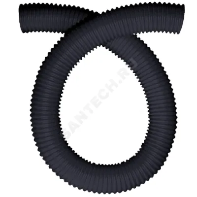 Шланг гофрированный D=40мм L=30м универсальный, цвет: черный Орио ШГ40-2