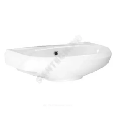 Умывальник подвесной Вест 57 без отверстия п/смес белый Santeri 1.3111.8.S00.01B.0