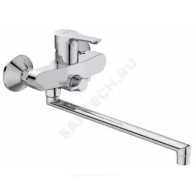 Смеситель для ванны с душем серия WAVE одноручный Vidima BA417AA .