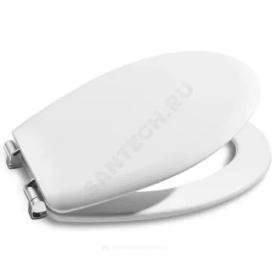 Сиденье для унитаза Victoria белое дюропласт Soft close Roca ZRU8013920