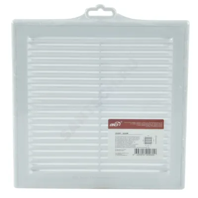 Решётка вентиляционная пластик 249х249 вытяжная АБС Эра 2525Р