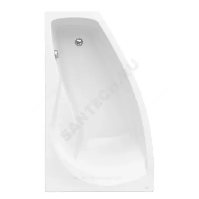 Ванна акриловая Майорка L 150х90 без ножек левосторонняя Santek 1.WH11.1.984