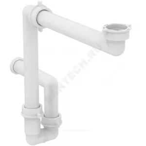 Сифон для умывальника трубный 1 1/4"x32 без выпуска Space Saving Ideal Standard EE23033967