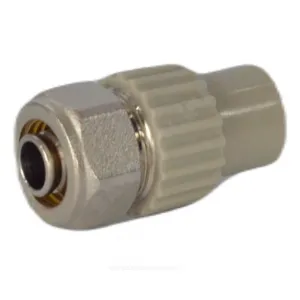 Ниппель PP-R комбинированный серый Дн 20х16 наруж пайка/обжим для PE-X/PE-RT труб VALFEX 10142016Г