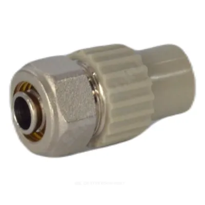 Ниппель PP-R комбинированный серый Дн 20х16 для соединения PPR-PE труб VALFEX 10142016Г