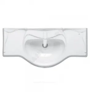 Умывальник мебельный America 105 1 отверстие под смеситель по центру белый Roca 327205000