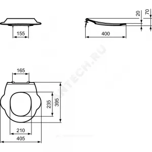 Сиденье для унитаза
