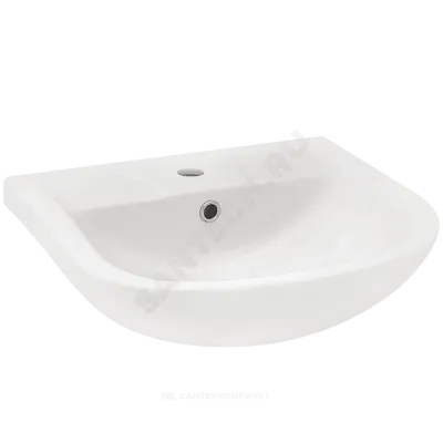 Умывальник мебельный Ладога 50 белый Santek 1.WH11.0.256 .