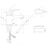 Смеситель для умывальника серия Город К-серия одноручный Славен СЛ-ОД-К10