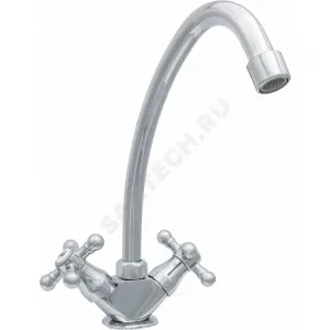 Смеситель для кухонной мойки двуручный Стандарт ЦС-СМ 12г К М_Крест Центр Сантехники (Подольск) СМ506512