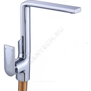 Смеситель для кухонной мойки ручка сбоку одноручный ДИЗАЙН Профсан PSM-500-3