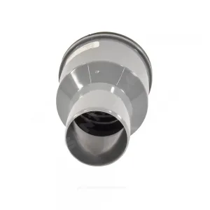 Переход PP-H на чугун серый Дн 110х124 б/нап с манжетой VALFEX 23124110М