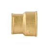 Муфта латунь переходная Ду 15х10 (1/2"х3/8") ВР/ВР VALFEX VF.240.L.012.038