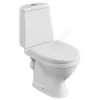 Унитаз-компакт Прайм белый нижний подвод косой выпуск 2/реж полипропилен Santeri 1.P205.4.S00.00B.F