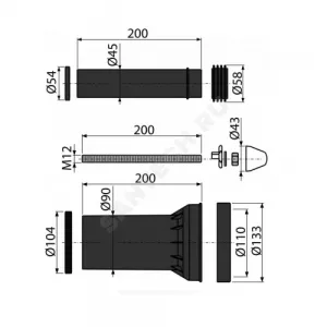 Комплект присоединительный