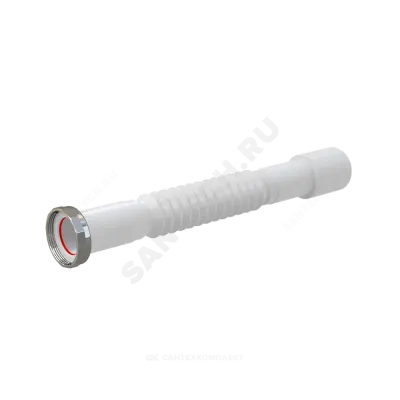 Гофра с гайкой металл 1 1/4"х32/40 L=380–830 Alca Plast A760