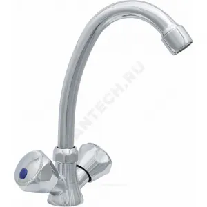 Смеситель для умывальника двуручный короткий излив ЭКО ЦС-СМ 25ш К М_Мария Центр Сантехники (Подольск) ЭМ902412