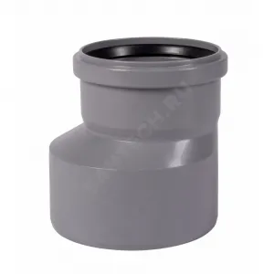 Переход PP-H эксцентрический серая HT HTR Дн 110х90 б/нап в/к Ostendorf 115700